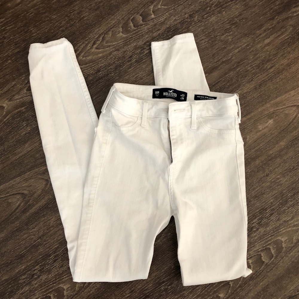 Hollister Hi-rise denim legging size 00